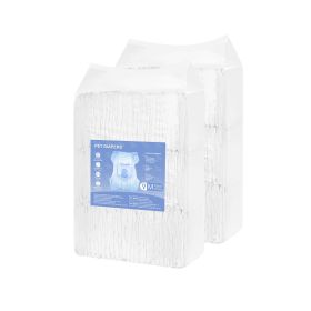 Disposable Female Dog Diapers, Medium, 144 Count with Wetness Indicator