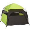 PawHut Extra Large Dog Camping Tent with Carrying Bag, Green