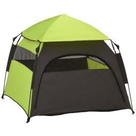 PawHut Extra Large Dog Camping Tent with Carrying Bag, Green