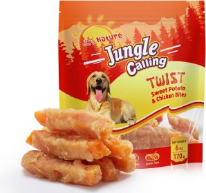 Skinless Chicken Wrapped Sweet Potato Dog Treats, 6 oz