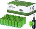 Dog Waste Bags with Leash Dispenser, 18-Pack