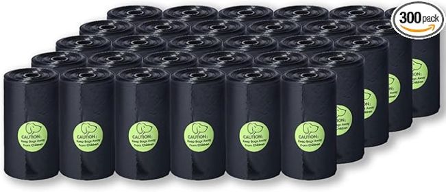 Dog Poop Bags Value Pack, 300 Count, Leak-Proof