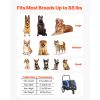 VEVOR Dog Bike Trailer, 88 lb Capacity, 2-in-1 Stroller with Quick Release Wheel