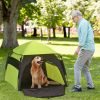 PawHut Extra Large Dog Camping Tent with Carrying Bag, Green