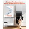 Large Pet Door with Magnetic Flaps and Metal Frame