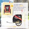 Pet Bike Trailer Red & Black Large Wheel Off-Road Cart
