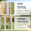 Large Outdoor Dog Kennel 20ft x 7.5ft with Rotating Feeder