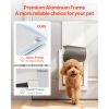 Medium Pet Door with Double Magnetic Flaps and Metal Frame