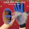 Pet Hair Remover Gloves with Fine Bristles