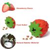 Interactive Rubber Dog Puzzle Toy with Treat Dispenser