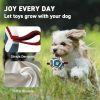 Small Dog Soccer Ball Toy with Strap, 3.5 Inch