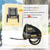 Aosom Medium Dog Bike Trailer with Quick Release Wheels