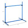PawHut 4-Piece Dog Agility Jump Kit with Carry Bag