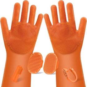 6-Piece Pet Grooming Kit for Dogs, Cats and Horses (Color: Orange)
