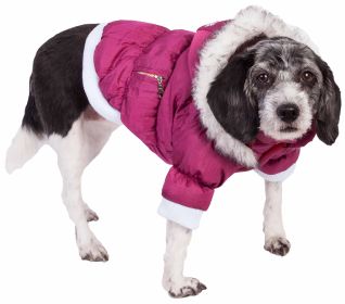 Pet Life Metallic Parka Coat with Thinsulate Insulation (Size: X-Small)
