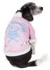Pet Life Barkcity Varsity Denim Dog Coat with Buckle Design