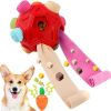 Snuffle Ball Interactive Puzzle Dog Toy Cloth Strip Foraging Feeder