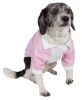 Pet Life Barkcity Varsity Denim Dog Coat with Buckle Design