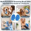 6-Piece Pet Grooming Kit for Dogs, Cats and Horses